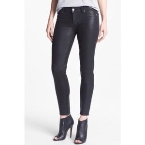PAIGE Women’s Sleek Peg Black Skinny Jeans